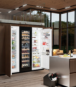 Встраиваемый двухдверный холодильник Liebherr SBSWgb 99I5 фото 4 фото 4