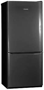 Невысокий двухкамерный холодильник Позис RK-101 графитовый