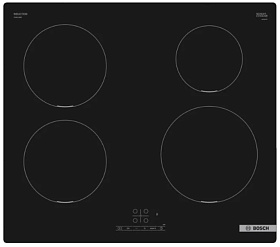 Черная индукционная варочная панель Bosch PUE611BB5D