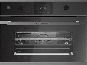Электрический встраиваемый духовой шкаф с микроволновкой 60 см Kuppersbusch CBM 6350.0 GPH 9