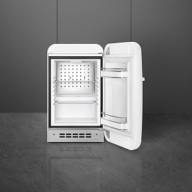 Узкий холодильник 40 см Smeg FAB5RWH5 фото 2 фото 2