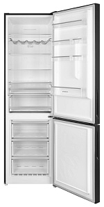 Чёрный холодильник высотой 200 см Maunfeld MFF200NFBE фото 3 фото 3