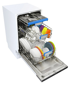 Компактная встраиваемая посудомоечная машина до 60 см MAUNFELD МLP-08 IM фото 4 фото 4