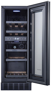 Винный холодильник 30 см LIBHOF CFD-17 black фото 4 фото 4