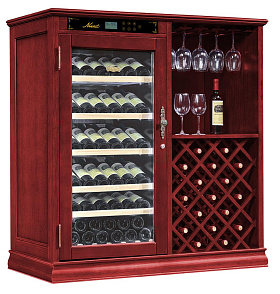 Напольный винный шкаф LIBHOF ND-69 red wine