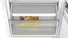 Двухкамерный встраиваемый холодильник Bosch KIV87SFE0 фото 2 фото 2