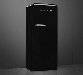 Чёрный холодильник Smeg FAB28RBL5 фото 3 фото 3