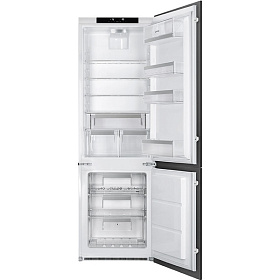 Двухкамерный холодильник  no frost Smeg C7280NLD2P1