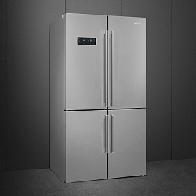 Серебристый холодильник Smeg FQ60XDF фото 3 фото 3