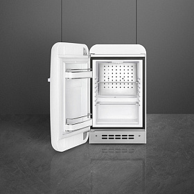 Холодильник глубиной 50 см Smeg FAB5LWH5 фото 2 фото 2