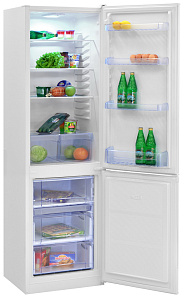 Двухкамерный холодильник шириной 57 см NordFrost NRB 110 032 белый