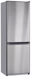 Двухкамерный холодильник шириной 57 см NordFrost NRB 139 932 нержавеющая сталь