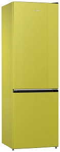 Двухкамерный зелёный холодильник Gorenje NRK 6192 CAP4