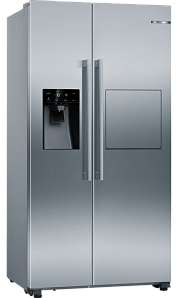 Широкий двухдверный холодильник с морозильной камерой Bosch KAG93AI30R