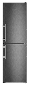 Серебристый холодильник Liebherr CNbs 3915