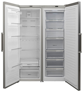 Однокамерный высокий холодильник без морозильной камеры Korting KNF 1857 X фото 4 фото 4