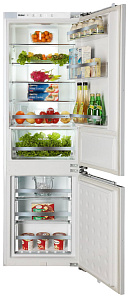 Двухкамерный холодильник с no frost шириной 55 см Haier BCFT 629 TWRU