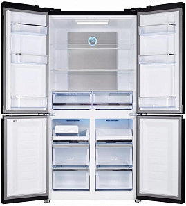 Чёрный холодильник Kuppersberg NFFD 183 BKG фото 4 фото 4