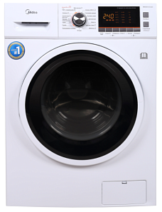 Узкая стиральная машина с сушкой Midea MWC8143 Crown