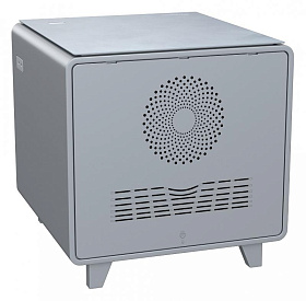 Маленький холодильник для офиса Hyundai CO0503 серебристый фото 3 фото 3