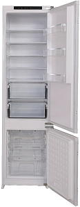 Встраиваемый двухкамерный холодильник с no frost Graude IKG 190.1