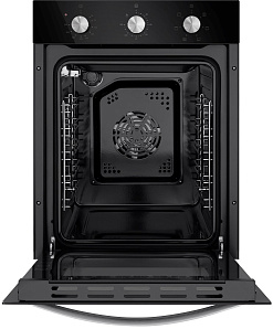 Чёрный электрический встраиваемый духовой шкаф Maunfeld EOEC516B фото 3 фото 3