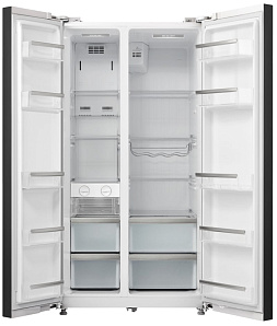 Узкие холодильник Side by Side Korting KNFS 91797 GW фото 2 фото 2