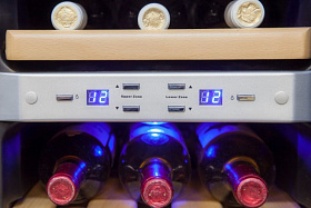 Мульти температурный винный шкаф Meyvel MV12-SF2 (easy) фото 3 фото 3
