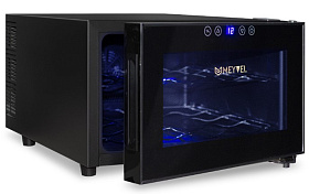 Винный шкаф с охлаждением Meyvel MV08-BF1 (easy)