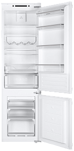 Встраиваемый холодильник с морозильной камерой Maunfeld MBF193NFFW фото 2 фото 2
