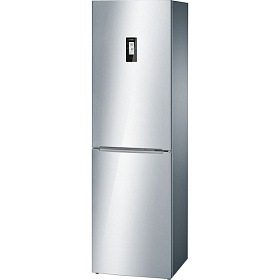 Серебристый холодильник Bosch KGN39AI26R
