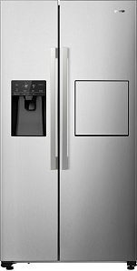 Серый холодильник Gorenje NRS9181VXB фото 2 фото 2