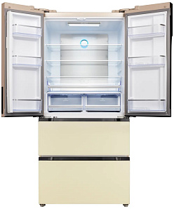 Широкий бежевый холодильник Kuppersberg RFFI 184 BEG фото 3 фото 3