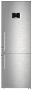 Серебристый холодильник Liebherr CBNPes 5758 фото 3 фото 3