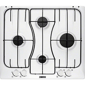 Белая 4-х конфорочная варочная панель Zanussi ZGX565414W