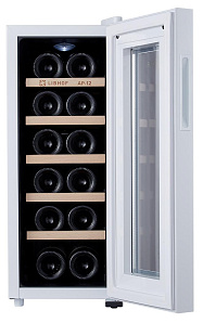 Компактный винный шкаф LIBHOF AP-12 white фото 4 фото 4