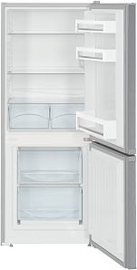 Маленький серебристый холодильник Liebherr CUel 231 фото 2 фото 2