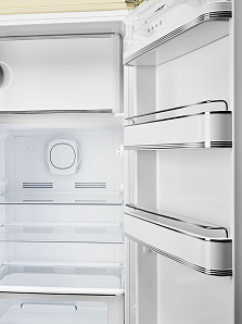 Двухкамерный холодильник цвета слоновой кости Smeg FAB28RCR3 фото 3 фото 3