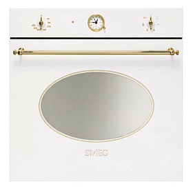 Классический белый духовой шкаф Smeg SC800B-8