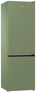Двухкамерный зелёный холодильник Gorenje NRK 6192 COL4