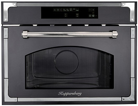 Чёрная микроволновая печь в ретро стиле Kuppersberg RMW 969 ANX
