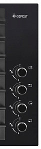 Черная варочная панель GEFEST СГ СВН 2230 К3 фото 4 фото 4