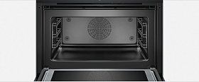 Встраиваемый черный электрический духовой шкаф Bosch CMG 636BB1 фото 4 фото 4