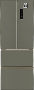 Отдельно стоящий холодильник Хендай Hyundai CM4045FIX нержавеющая сталь