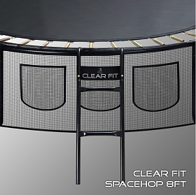 Каркасный батут 2,44 м с сеткой Clear Fit SpaceHop 8FT фото 4 фото 4