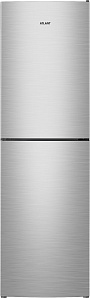 Двухкамерный серебристый холодильник ATLANT ХМ 4623-140