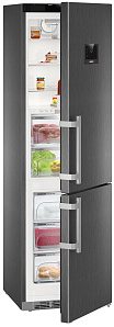 Чёрный холодильник с No Frost Liebherr CBNbs 4878 фото 2 фото 2