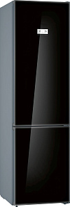 Черный холодильник Bosch VitaFresh KGN39LB31R Home Connect