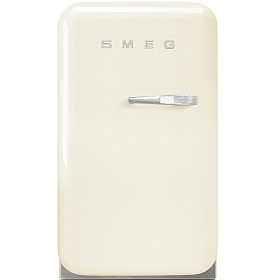 Узкий однокамерный холодильник Smeg FAB5LCR
