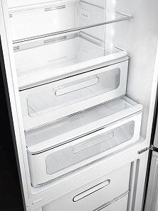 Чёрный холодильник Smeg FAB32RBL3 фото 2 фото 2